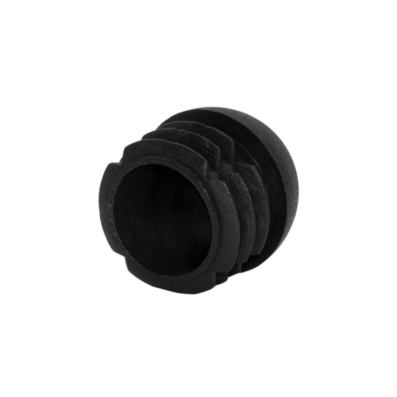 Flyshop 16-Pack 1-1/8", 28 mm Outside Diameter Black Plastic End Caps Round Tube Inserts Furniture Glides for Tables and Chairs - Image 5